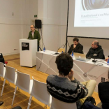 O audiovisual e os museos con Jorge Coira. Fotos: Óscar Corral