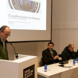 O audiovisual e os museos con Jorge Coira. Fotos: Óscar Corral