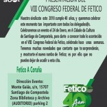 Presentación do VIII Congreso Federal de Fetico Presentación do VIII Congreso Federal de Fetico