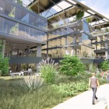 Recreación do futuro Edificio Fontán