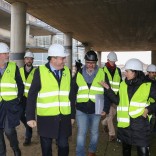 Visita do conselleiro ás obras do Edificio Fontán - Foto: César Martínez (Arxina)