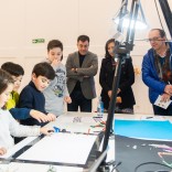 Visita del conselleiro de Cultura al festival Pequefilmes (Foto: Manuel G. Vicente)