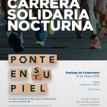 Cartel I Carreira Solidaria Ponte en su piel