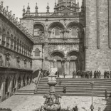 Otto Wunderlich. Praza das Praterías. Santiago de Compostela. A Coruña, c.1925. Colección ROISIN/IEFC