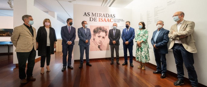 Inauguración 'As miradas de Isaac' Inauguración 'As miradas de Isaac'