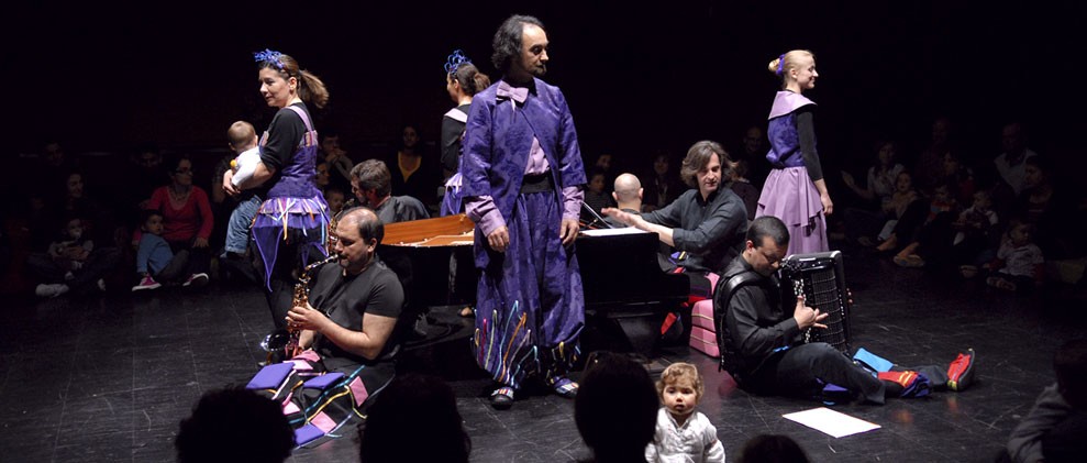 Concierto de Paulo Lameiro para bebés