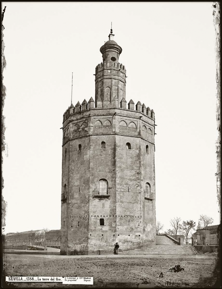 Torre del Oro. Sevilla. Jean Laurent 1860-1886