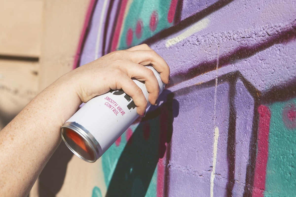 Delas improvisación libre con spray Delas Improvisación libre