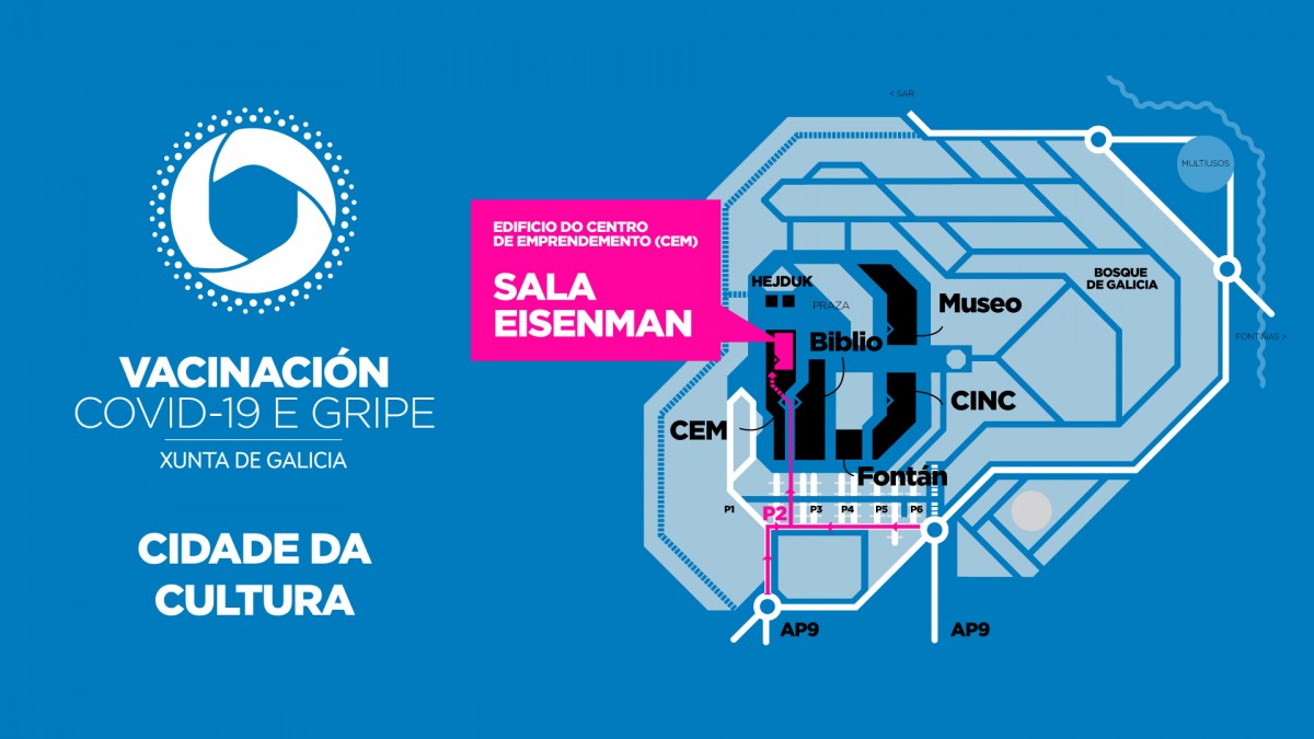 Plano acceso Sala Eisenman